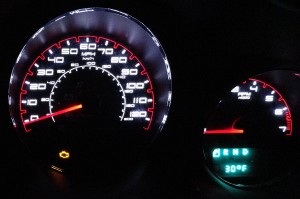 Rental car gauges