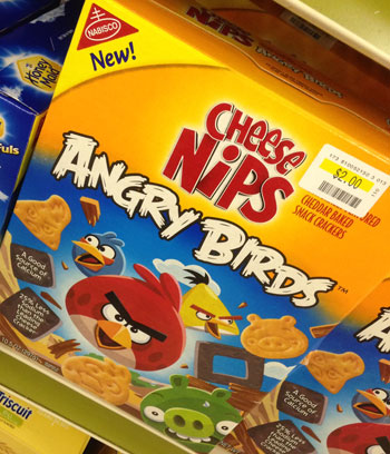 Angry Birds Cheese Nips