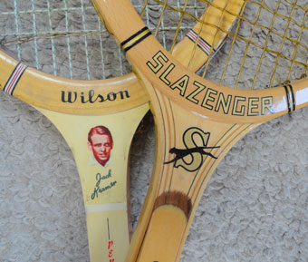 Old Tennis Rackets