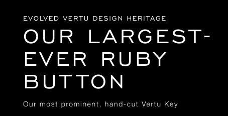 Vertu Signature Touch feature