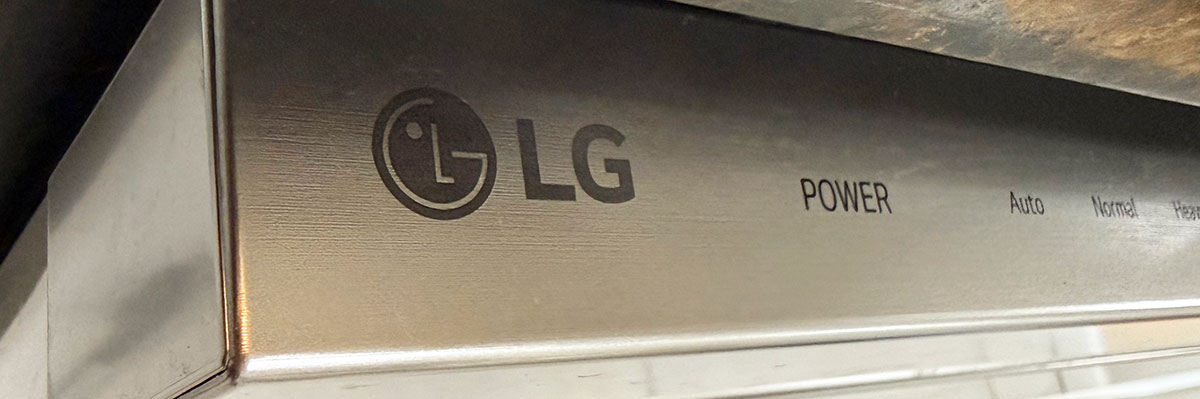 LG dishwasher